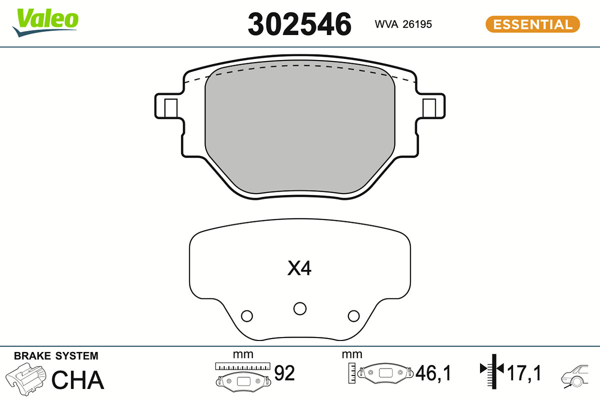 BRAKE PADS FIRST PEUGEOT 208 RR